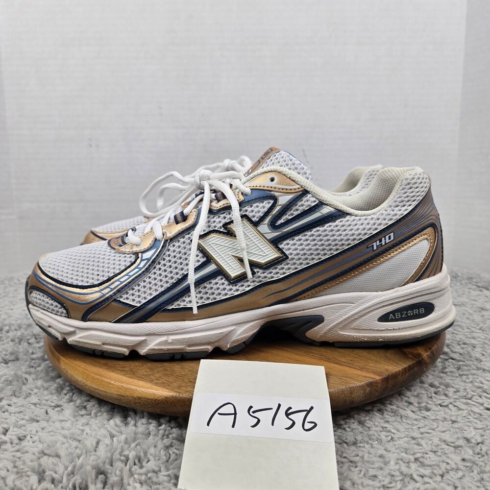 New Balance Mens 13D 740v2 Heron Blue Vintage Indigo Lifestyle Casual Sneaker